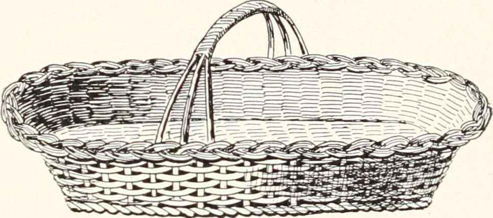 An illustration from How to make Indian and other baskets, 1903, leaf 119