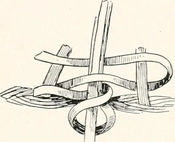 An illustration from How to make Indian and other baskets, 1903, leaf 120