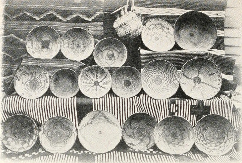 An illustration from How to make Indian and other baskets, 1903, leaf 125
