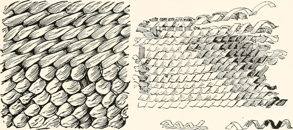 An illustration from How to make Indian and other baskets, 1903, leaf 132