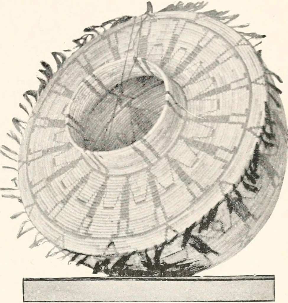 An illustration from How to make Indian and other baskets, 1903, leaf 134