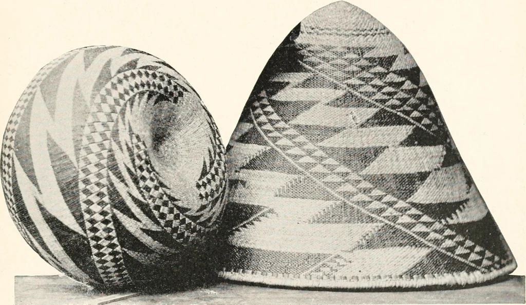 An illustration from How to make Indian and other baskets, 1903, leaf 136