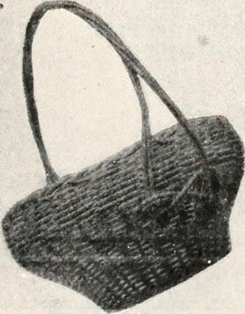 An illustration from How to make Indian and other baskets, 1903, leaf 146