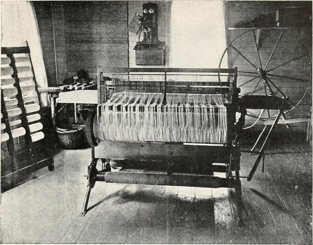 An illustration from How to make Indian and other baskets, 1903, leaf 148