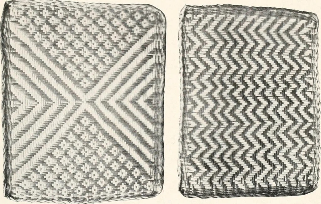 An illustration from How to make Indian and other baskets, 1903, leaf 18