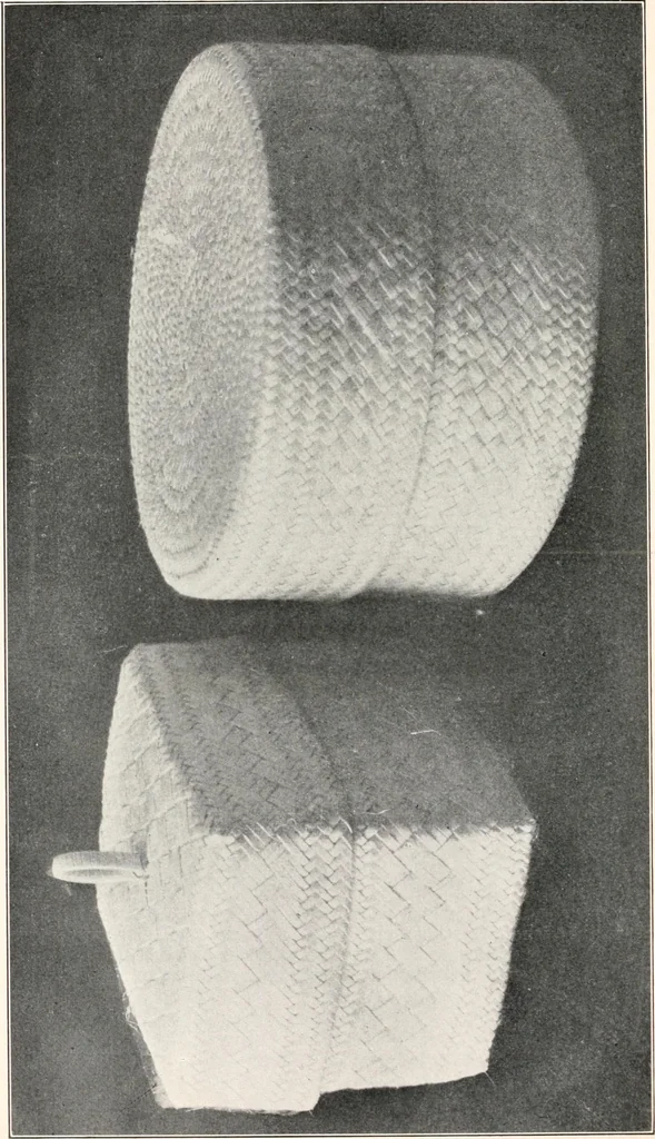 An illustration from How to make Indian and other baskets, 1903, leaf 19