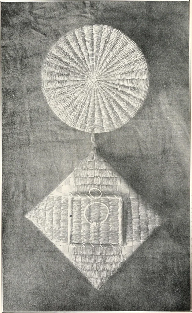 An illustration from How to make Indian and other baskets, 1903, leaf 21