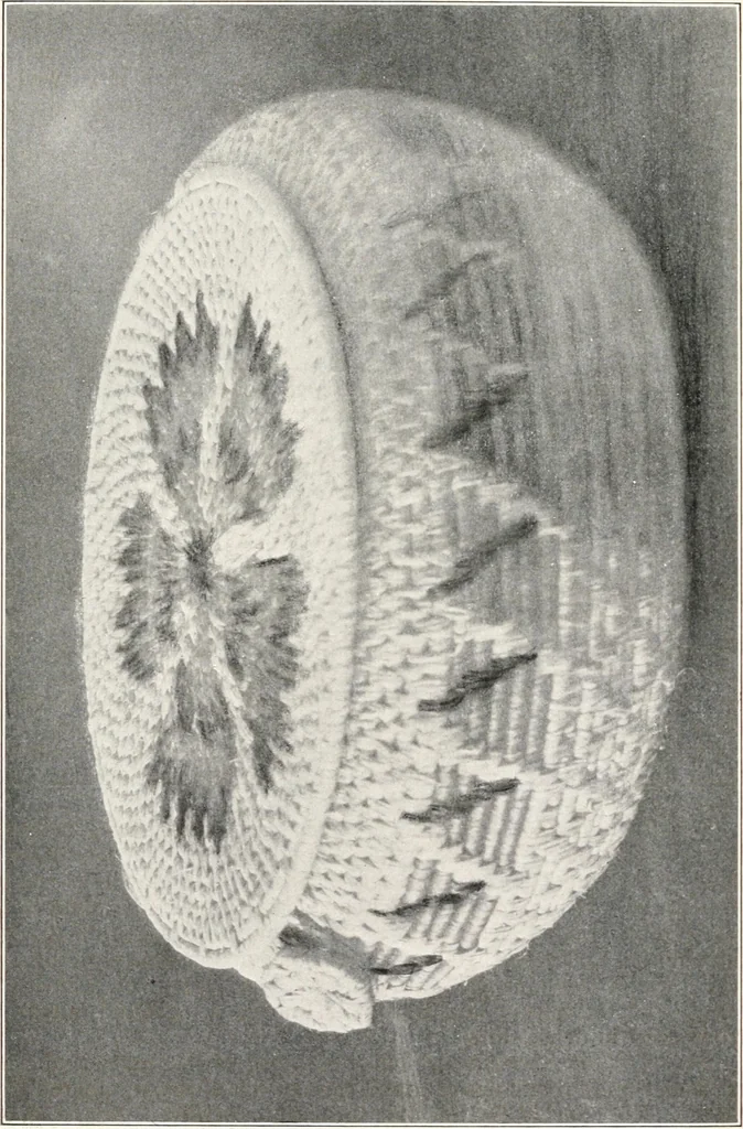 An illustration from How to make Indian and other baskets, 1903, leaf 23