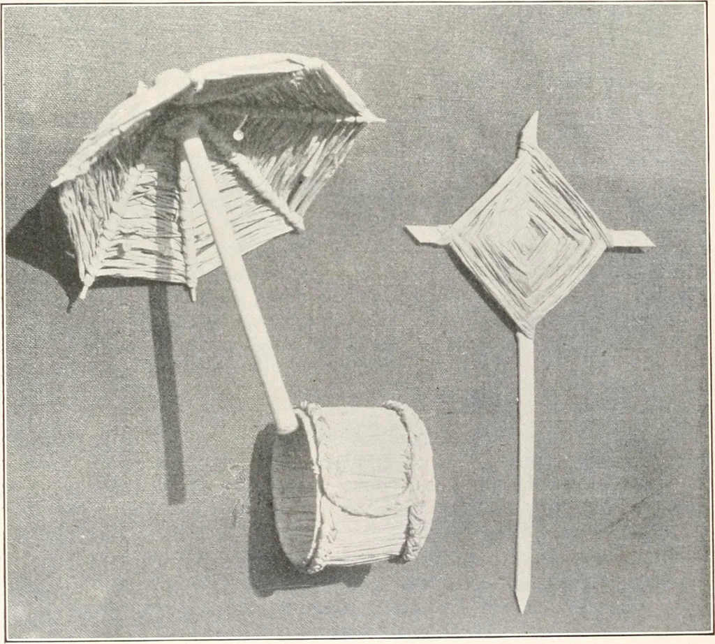 An illustration from How to make Indian and other baskets, 1903, leaf 35