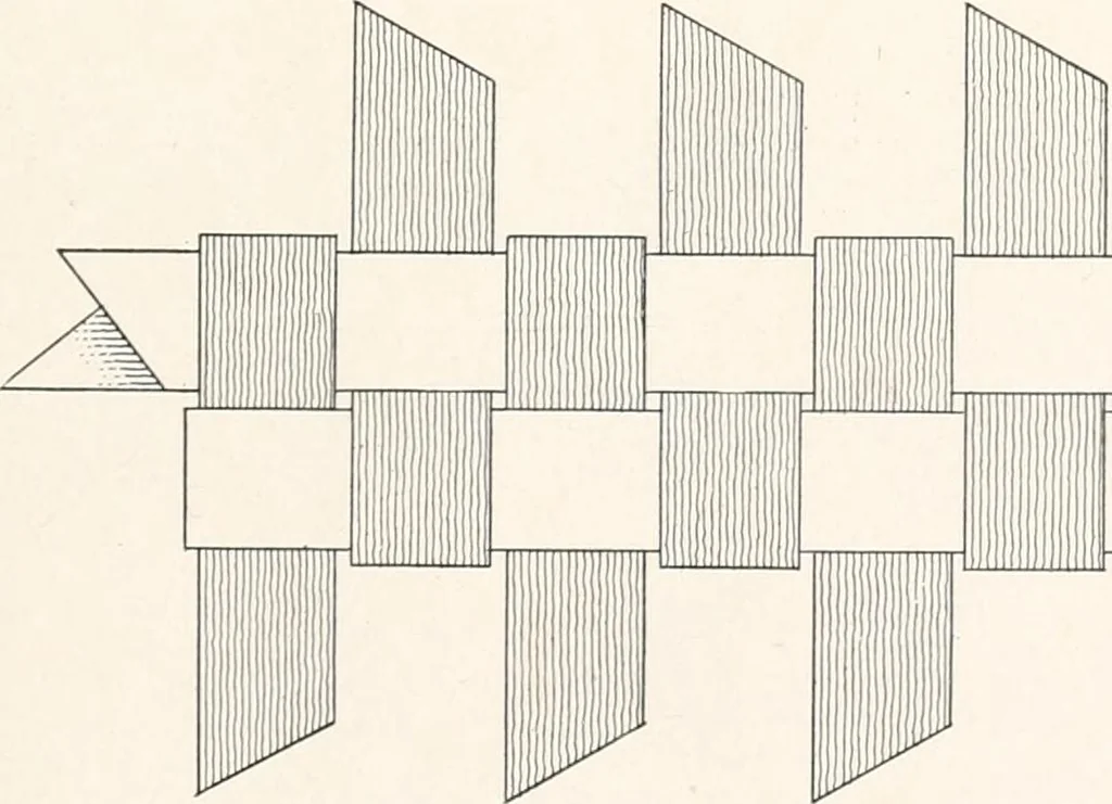 An illustration from How to make Indian and other baskets, 1903, leaf 42