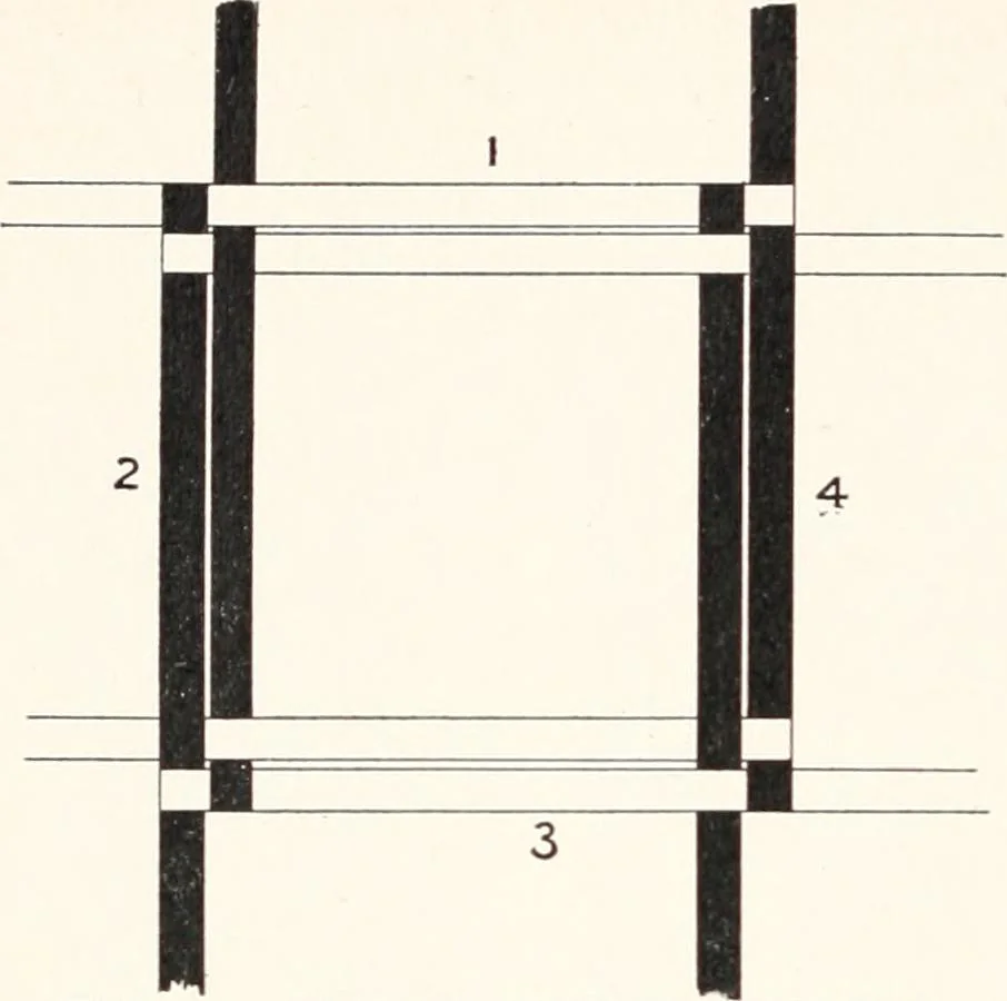An illustration from How to make Indian and other baskets, 1903, leaf 43