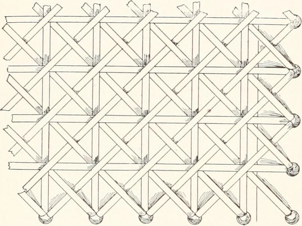 An illustration from How to make Indian and other baskets, 1903, leaf 47