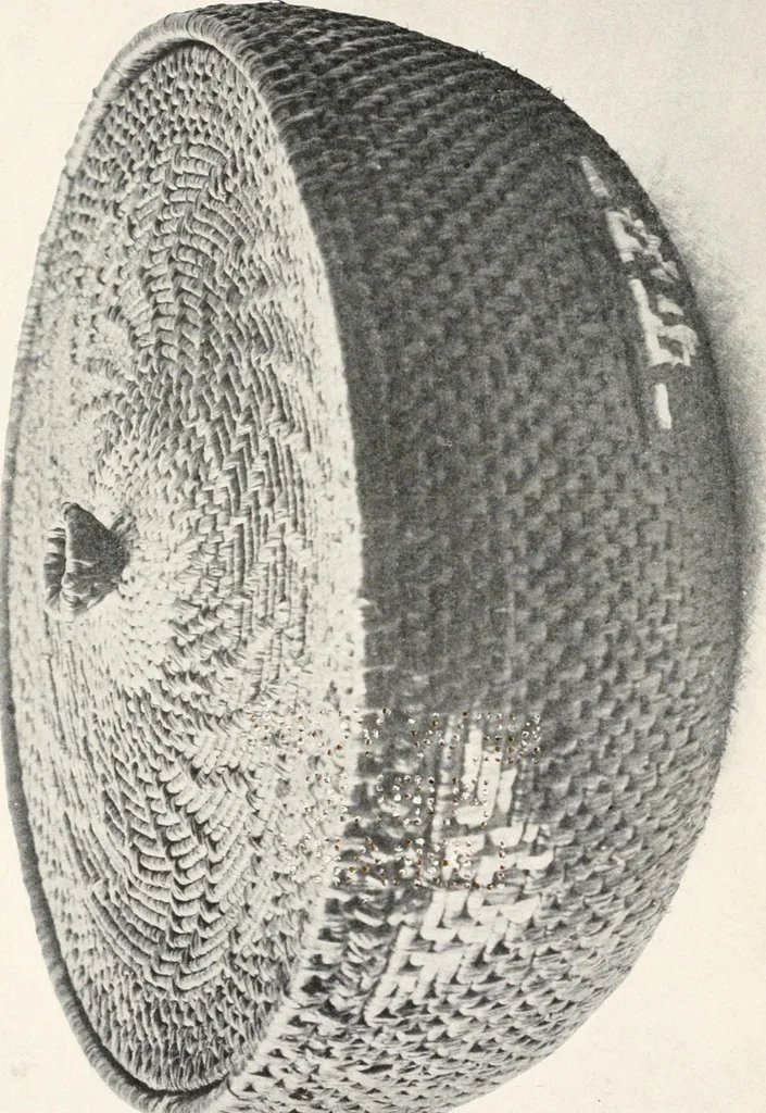 An illustration from How to make Indian and other baskets, 1903, leaf 5