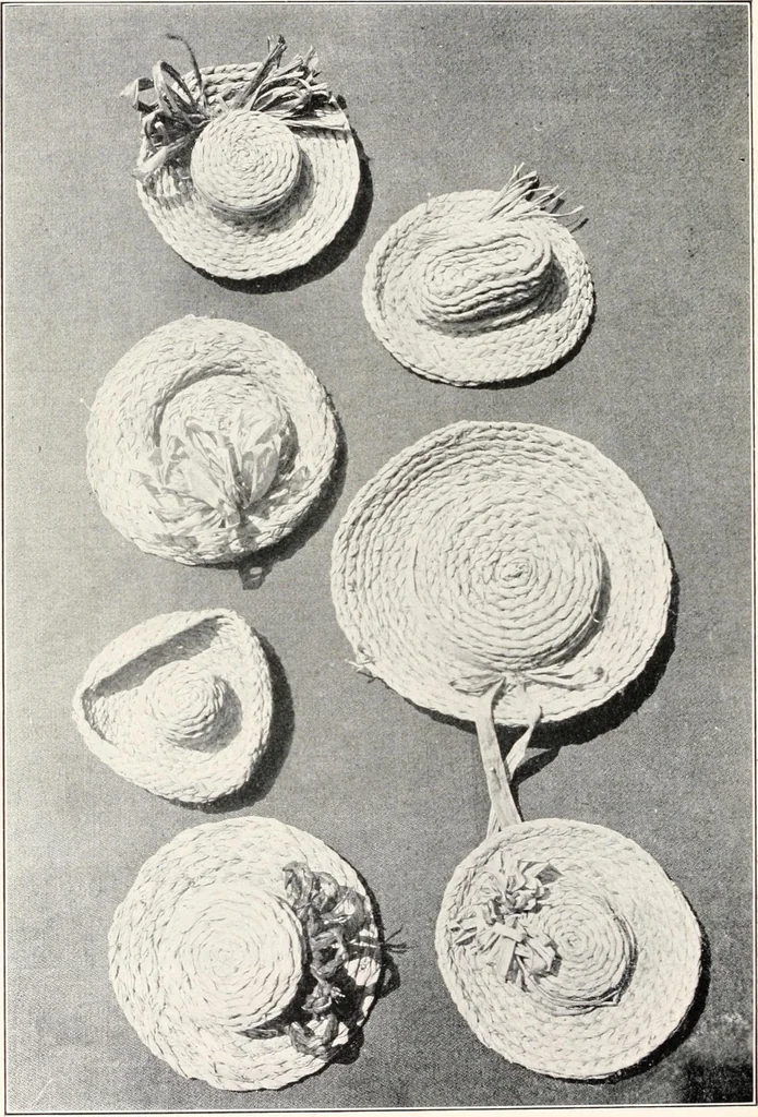 An illustration from How to make Indian and other baskets, 1903, leaf 53
