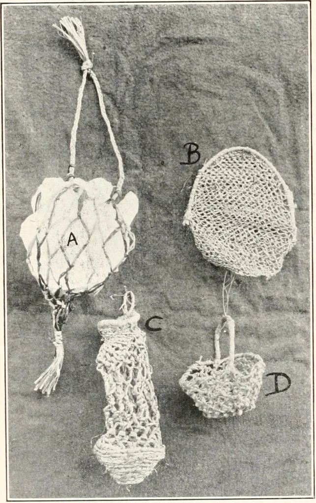 An illustration from How to make Indian and other baskets, 1903, leaf 57