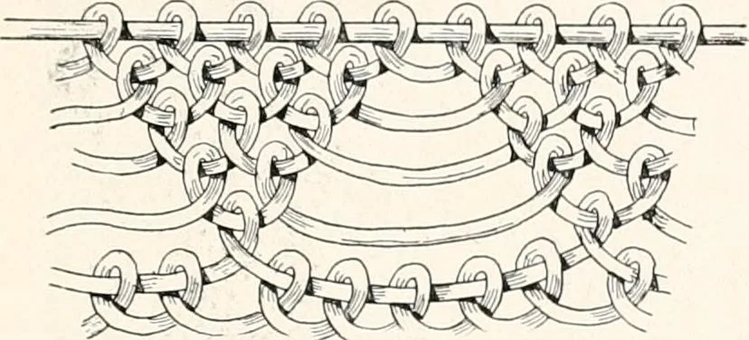 An illustration from How to make Indian and other baskets, 1903, leaf 58