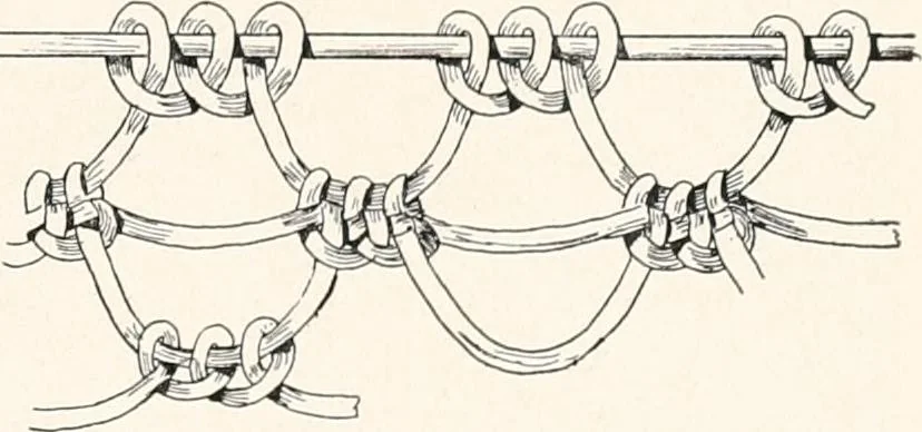 An illustration from How to make Indian and other baskets, 1903, leaf 58