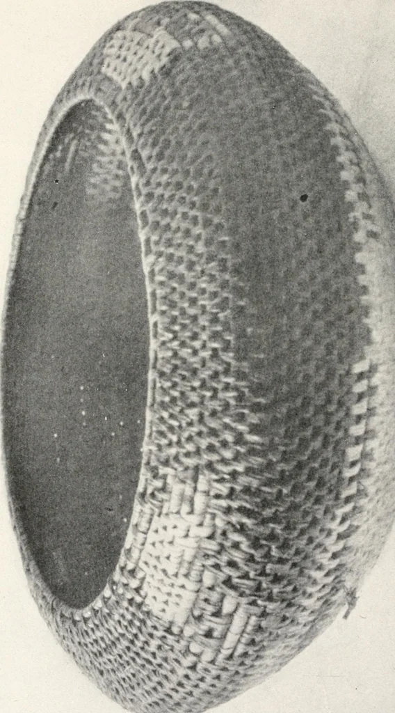 An illustration from How to make Indian and other baskets, 1903, leaf 7
