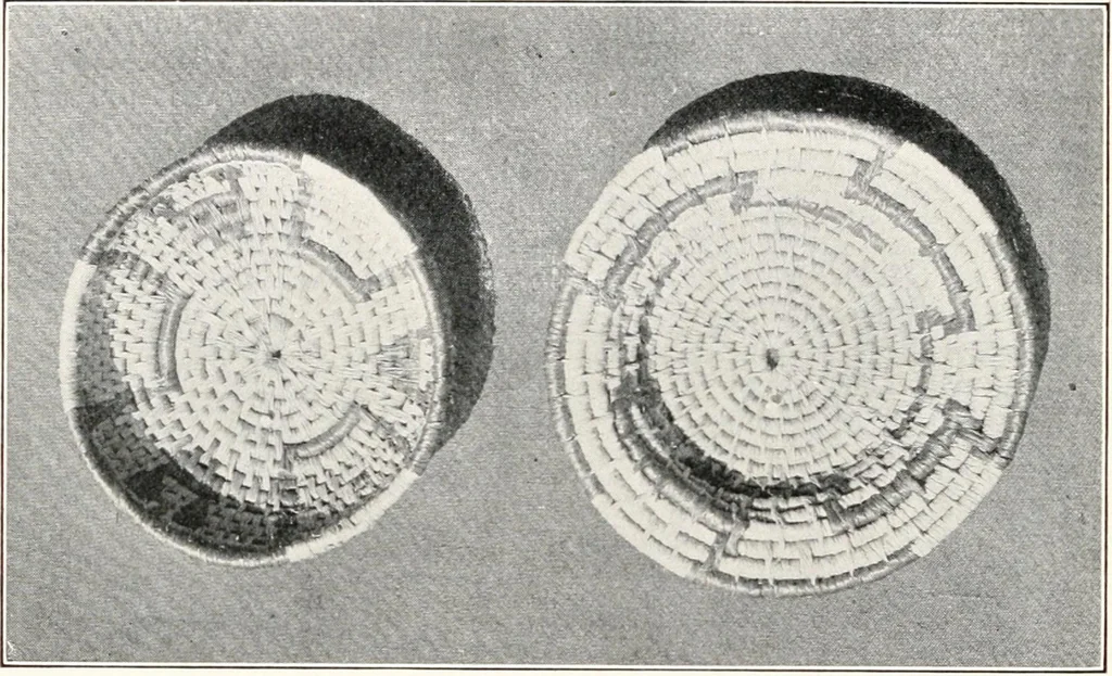 An illustration from How to make Indian and other baskets, 1903, leaf 71
