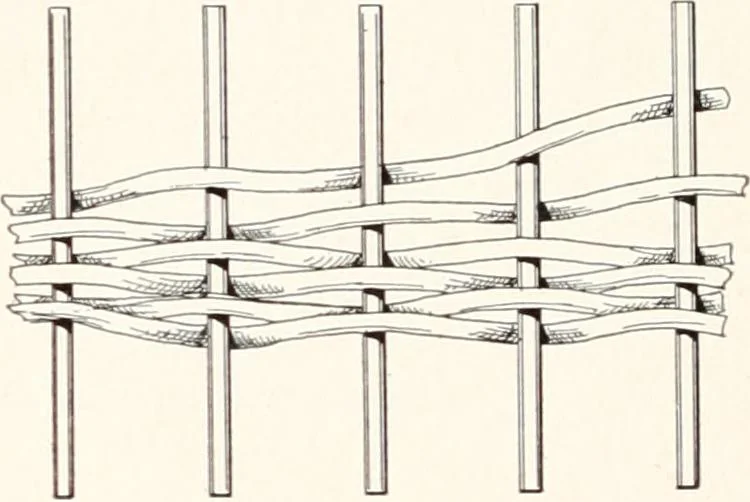 An illustration from How to make Indian and other baskets, 1903, leaf 73