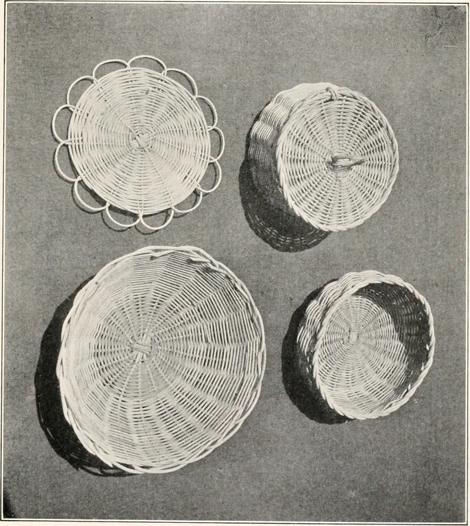 An illustration from How to make Indian and other baskets, 1903, leaf 78