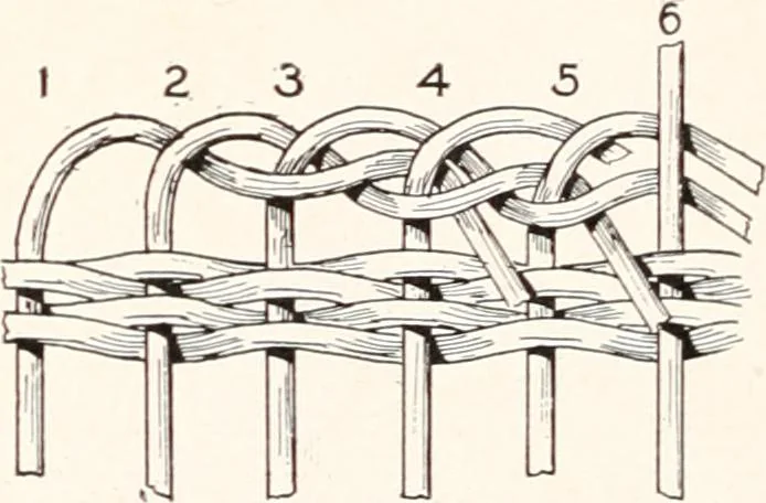 An illustration from How to make Indian and other baskets, 1903, leaf 81