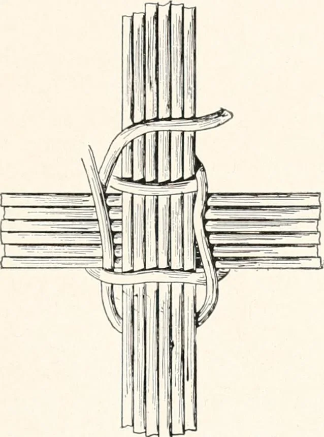 An illustration from How to make Indian and other baskets, 1903, leaf 84