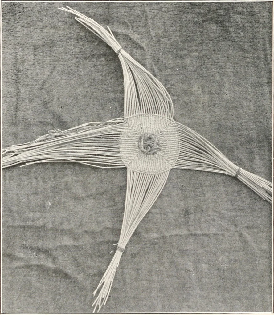 An illustration from How to make Indian and other baskets, 1903, leaf 89