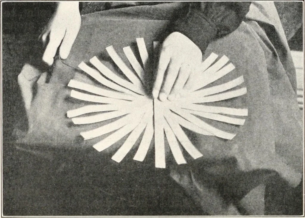 An illustration from How to make Indian and other baskets, 1903, leaf 97