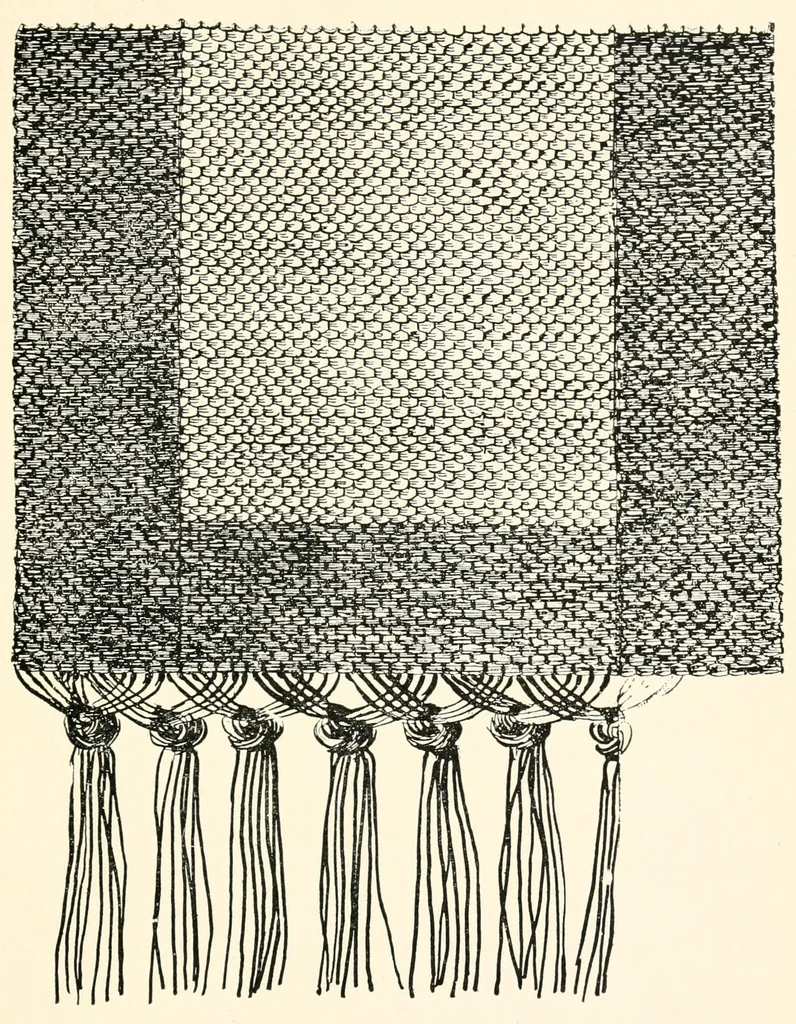 An illustration from How to make rugs, 1908, leaf 73