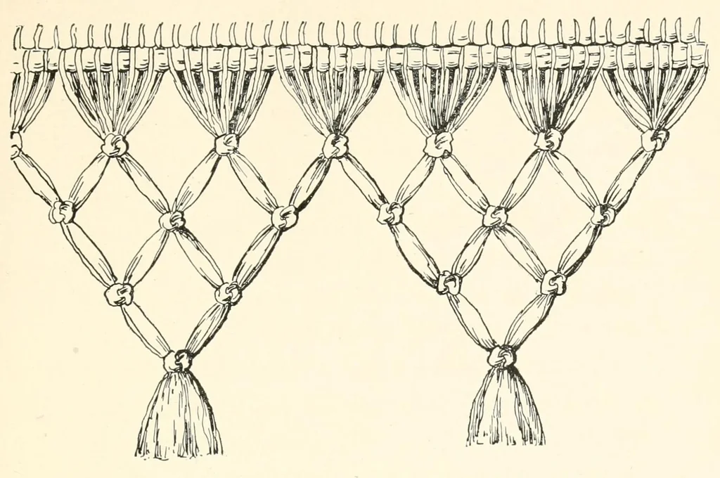 An illustration from How to make rugs, 1908, leaf 95