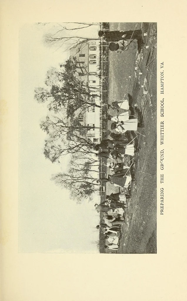 An illustration from How to make school gardens; a manual for teachers and pupils, 1903, leaf 41