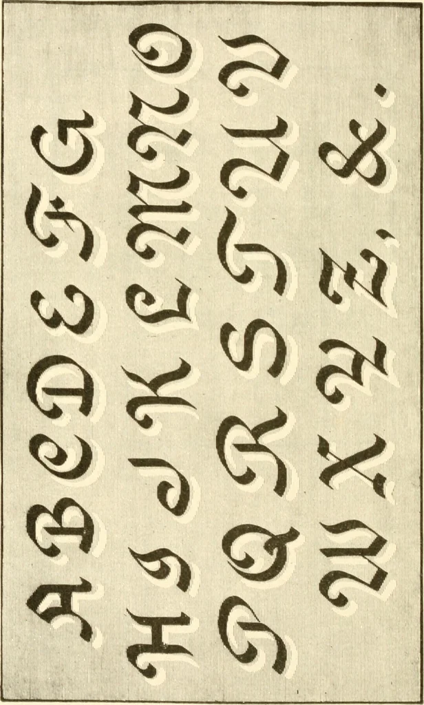 An illustration from How to make show cards; a practical treatise for the use of retail merchants and their clerks, 1916, leaf 111