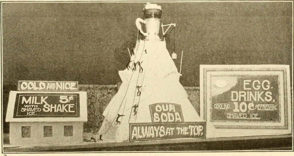 An illustration from How to make show cards; a practical treatise for the use of retail merchants and their clerks, 1916, leaf 13