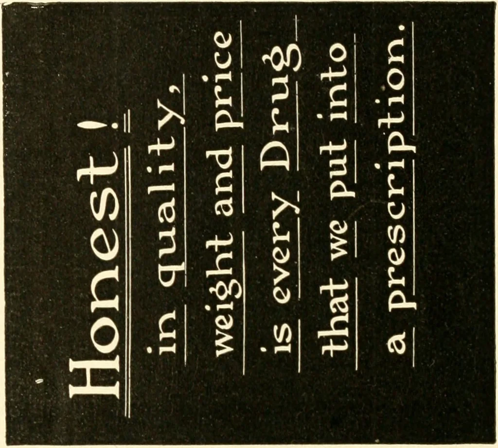 An illustration from How to make show cards; a practical treatise for the use of retail merchants and their clerks, 1916, leaf 131