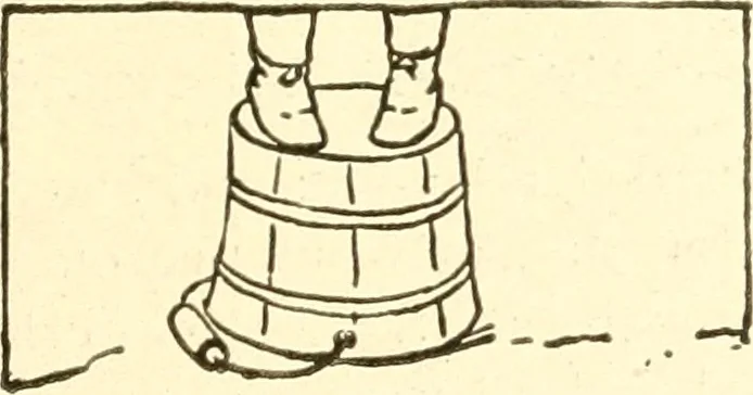 An illustration from How to make show cards; a practical treatise for the use of retail merchants and their clerks, 1916, leaf 132