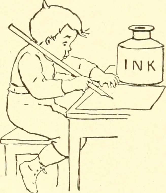 An illustration from How to make show cards; a practical treatise for the use of retail merchants and their clerks, 1916, leaf 6
