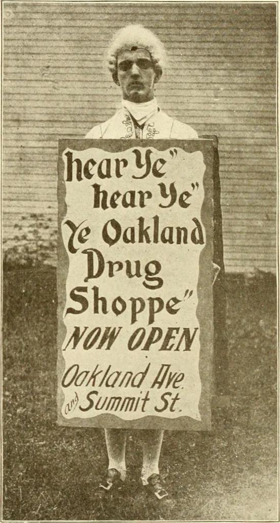An illustration from How to make show cards; a practical treatise for the use of retail merchants and their clerks, 1916, leaf 87