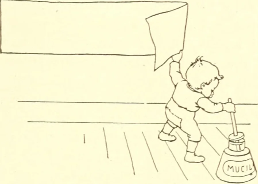An illustration from How to make show cards; a practical treatise for the use of retail merchants and their clerks, 1916, leaf 88
