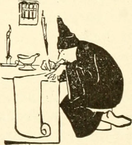 An illustration from How to make show cards; a practical treatise for the use of retail merchants and their clerks, 1916, leaf 97