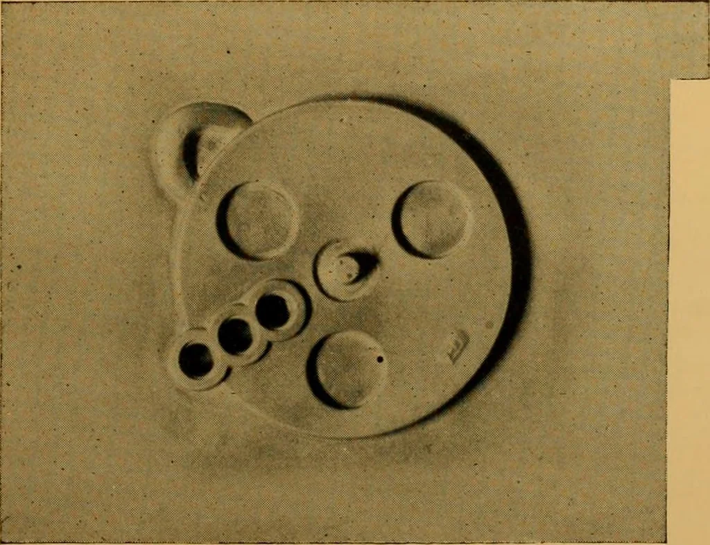 An illustration from How to make and use match plates .., 1915, leaf 40
