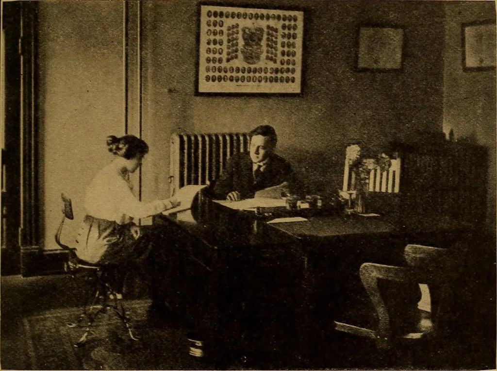 An illustration from How to obtain a patent and what to invent, 1915, leaf 74