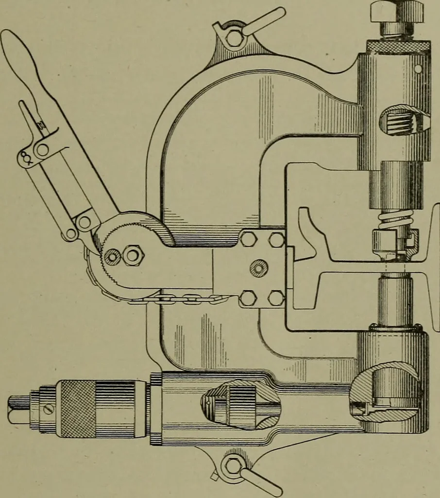 An illustration from How to obtain a patent and what to invent; a complete hand-book of advice and useful information for inventors, relative to Patent office procedure, foreign patents, trademarks and copyrights, 1915, leaf 34