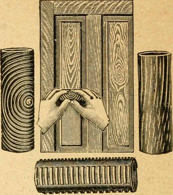 An illustration from How to paint; directions for applying paint and varnish with best results .., 1904, leaf 13