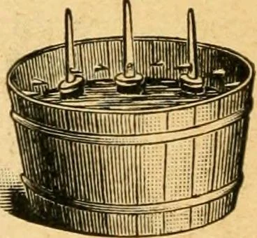 An illustration from How to paint; directions for applying paint and varnish with best results .., 1904, leaf 17