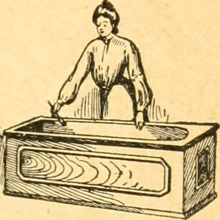 An illustration from How to paint; directions for applying paint and varnish with best results .., 1904, leaf 8