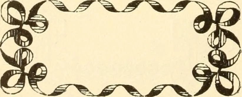 An illustration from How to paint flowers, scrolls and fancy borders for up-to-date show cards, posters, display signs and decorating, 1915, leaf 105
