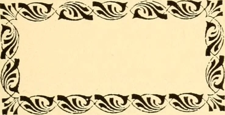 An illustration from How to paint flowers, scrolls and fancy borders for up-to-date show cards, posters, display signs and decorating, 1915, leaf 106