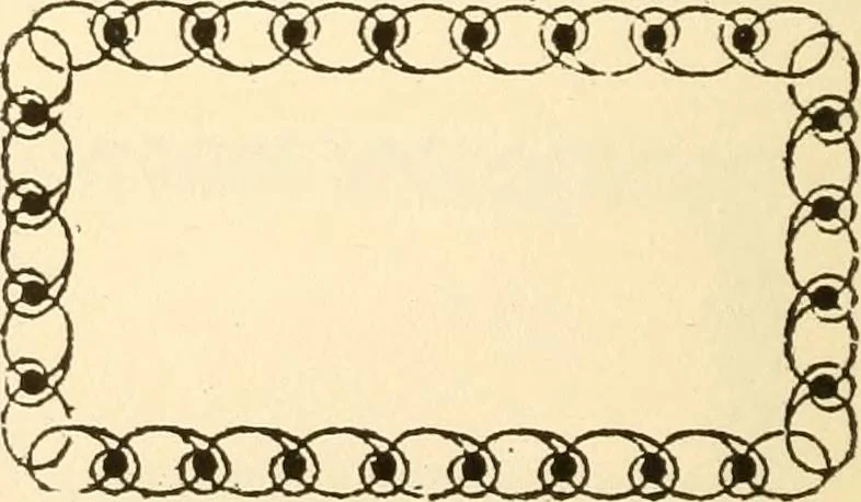 An illustration from How to paint flowers, scrolls and fancy borders for up-to-date show cards, posters, display signs and decorating, 1915, leaf 107