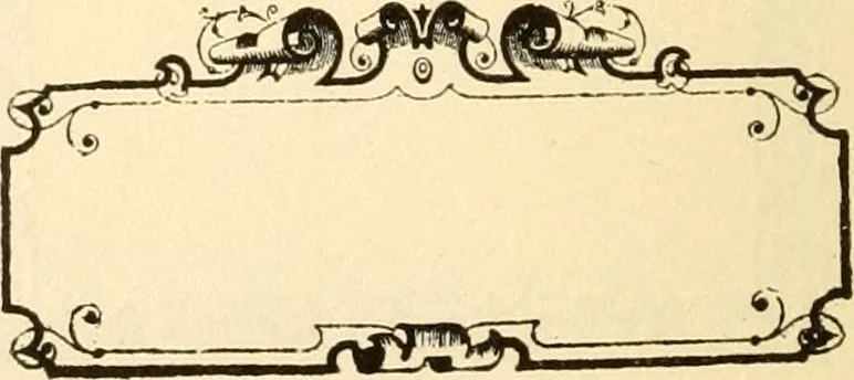 An illustration from How to paint flowers, scrolls and fancy borders for up-to-date show cards, posters, display signs and decorating, 1915, leaf 109